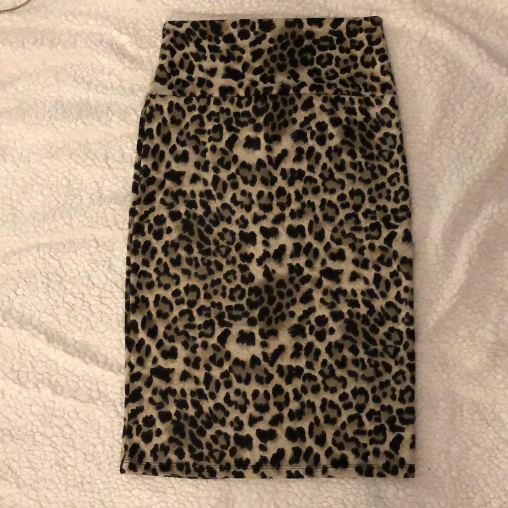 Leopard print pencil